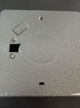 Grand plafonnier en verre Holophane