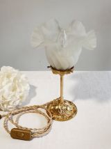 Lampe à posé tulipe vintage 