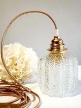 Baladeuse globes verre vintage 