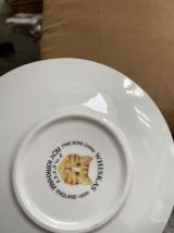 Duo tasse et soucoupes chats