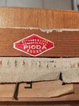 Portrait « femme au foulard rouge »