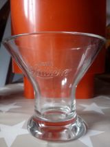 6 coupes à glaces en verre "La laitière" de Nestlé