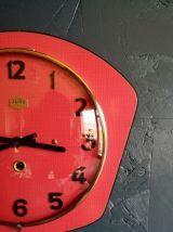 Horloge vintage, pendule murale "Jura Rouge"