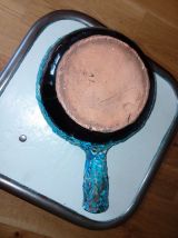 Vide-poche caquelon décor ecume de mer