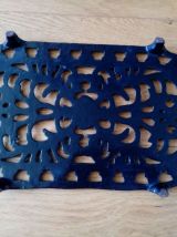 Dessous de plat en fonte émaillée noire