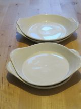 4 petits plateaux a oreilles en porcelaine pour cuisine 