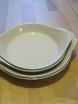 4 petits plateaux a oreilles en porcelaine pour cuisine 