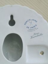 Ensemble  salle de bain Porcelaine de Paris, décor Lamballe