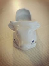 Beurrier 'vache' porcelaine Apilco