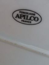 Beurrier 'vache' porcelaine Apilco