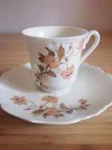 Lot 8 tasses à café avec soucoupes Jammet Seignolles MILLET