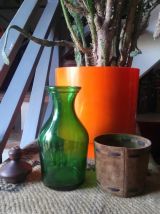 Jolie bouteille en verre 