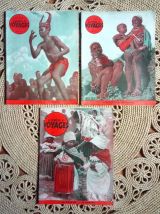 5 numéros de la revue "Sciences et voyages" - Années 50