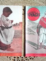 5 numéros de la revue "Sciences et voyages" - Années 50