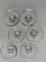 6 Coupes à dessert 