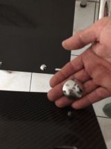 Chaises assise carbone plein