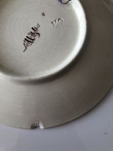 Ancienne assiette Sarreguemines Sadi Carnot