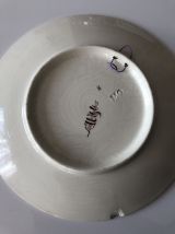 Ancienne assiette Sarreguemines Sadi Carnot