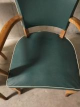 Paire de fauteuils bridge années 50