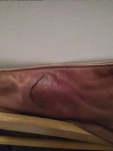 Blouson en cuir vintage