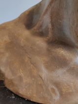 buste de Mermoz en plâtre signé Giuseppe Carli (1915-1987)