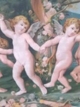 Miroir trumeau style Louis XVI 104x66cm