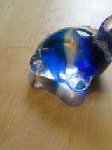 petite tortue en cristal presse papier    *