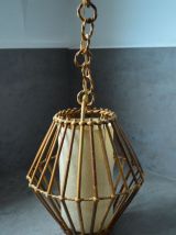 suspension rotin vintage style Louis sognot