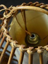 suspension rotin vintage style Louis sognot