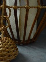 suspension rotin vintage style Louis sognot