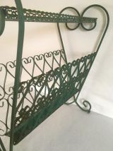 Porte revues en fer forgé vintage années 50