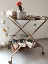 Desserte années 50 formica et chrome