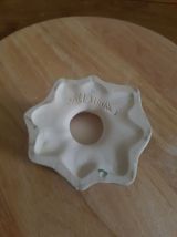 Coquetier français en forme de fleur style Vallauris 