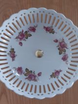 Compotier en porcelaine R Frery