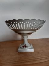 Compotier en porcelaine R Frery