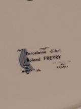 Compotier en porcelaine R Frery