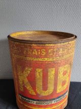 4 boites en métal anciennes