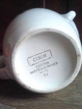 Cafetière Digoin Sarreguemines 