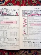 Ancien manuel scolaire - méthode de calcul - 1956