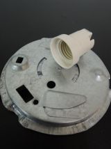 Plafonnier carré en opaline