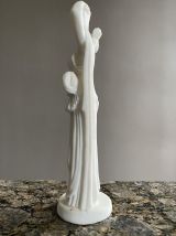 Statue marbre blanc 