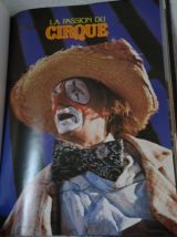 Livre la Passion du Cirque relié avec jaquette 95 pages illu