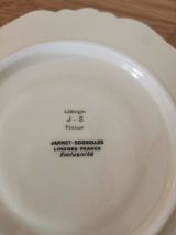 2 x tasses et soucoupes porcelaine Jammet Seignolles