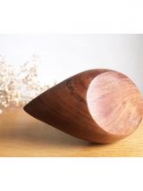 Cygne bois et laiton vintage 