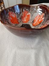 Vallauris service de dessert avec saladier et coupelles