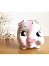 Tirelire cochon vintage 