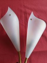 applique vintage années 60 double branche applique vintage a