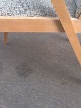 fauteuil pied compas scandinave