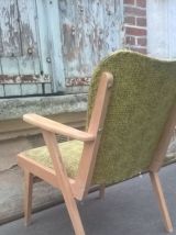 fauteuil pied compas scandinave