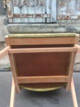 fauteuil pied compas scandinave